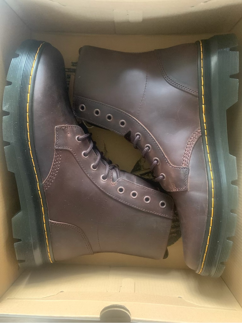 Dr. Martens - Crazy Horse Lace Up Boots